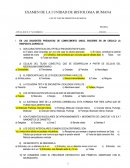 EXAMEN DE LA I UNIDAD DE HISTOLOGIA HUMANA FACULTAD DE MEDICINA HUMANA