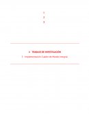 Impementacion cuadro integral