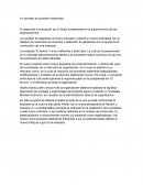 Un proceso de sucesión imprevisto.