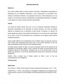 FRACASO ESCOLAR
