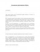 ¿Qué relación encuentra entre la administración pública esbozada en la lectura y la administración pública moderna?