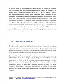 INFLUENCIA DEL ESCEPTICISMO EN LAS ESCUELAS MÉDICAS DE LA ANTIGUA GRECIA: LA ESCUELA MÉDICA METÓDICA Y LA EMPÍRICA. Página 9