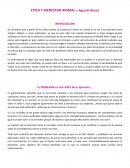 ETICA Y BIENESTAR ANIMAL