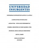 OTRO PSICOLOGÍA EXPERIMENTAL