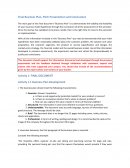 Final Business Plan, Pitch Presentation and Conclusions