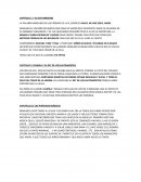 HISTORIAS DE NINGUNO RESUMEN