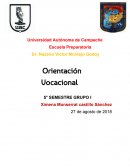 ORIENTACIÓN VOCACIONAL