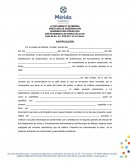 Acta de notificación por sustitución: Incumplimiento de citatorio