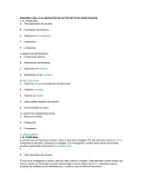 ESQUEMA PARA LA ELABORACIÓN DE UN PROYECTO DE INVESTIGACIÓN