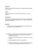 Realizar un análisis sobre la implementación de un sistema de gestión de calidad en una empresa.