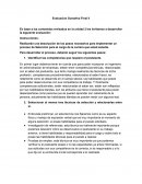 Evaluación Sumativa Final II