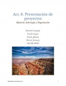 Act, 6. Presentación de proyectos ANEXO