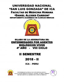 ENFERMEDADES POR AGENTES BIOLÓGICOS VIVOS. Página 1