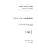 Modelos de Bases de Datos.