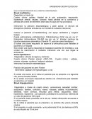 URGENCIAS ODONTOLOGICAS