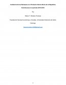 Incidencia de las Remesas en el Producto Interno Bruto de la Republica Dominicana en el periodo 2010-2016