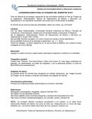 CONSIDERACIONES PARA ACTIVIDADES DEL SEMESTRE 2019-1