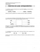 PRÁCTICA DE CLASE ESTEQUIOMETRIA
