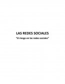 El riesgo en las redes sociales