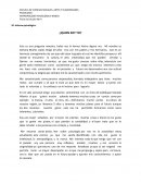 Ecologia humana informe psicológico.