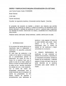 DISEÑO Y FABRICACION DE MAQUINA DESHUESADORA DE ACEITUNAS