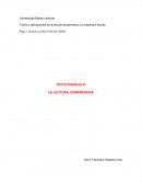 Teoría y aplicaciones de la lectura comprensiva y la expresión escrita