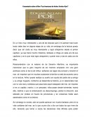 Comentario sobre el libro Las Aventuras de Arthur Gordon Pym