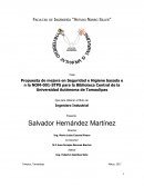 Propuesta de mejora en Seguridad e Higiene basada e n la NOM-001-STPS para la Biblioteca Central de la Universidad Autónoma de Tamaulipas