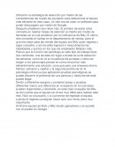 Ensayo fuera de linea