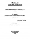 Actividad 2. Parte II. Ejemplos de Estructuras Organizativas en Proyectos.