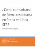 Comunicación de forma respetuosa