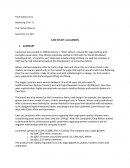 Merchandising Analysis Lulu Lemon