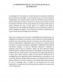 Las tecnologías en la administración