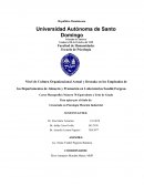 Cultura Organizacional Actual y Deseada