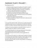 Cuestionario “La ola” y “Ha vuelto”: