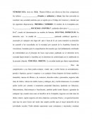 Formato para una acta constitutiva de una empresa.