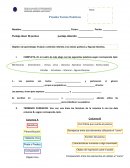 Prueba Textos Poéticos de género lírico