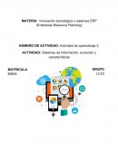 Sistemas ERP - Innovación tecnológica