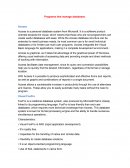 Caracteristicas de bases de datos