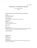 Evaluacion educativa: como proceso de mejora continua para la calidad educativa