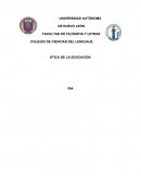 Estudio de un caso, Etica