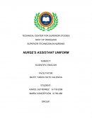 UNIFORME DE ENFERMERIA