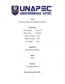 La Bolsa de Valores de la Republica Dominicana