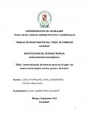 Comercialización de Frutos Secos Ecuador hacia Estados Unidos