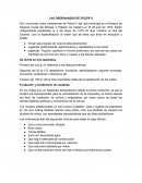 LAS ORDENANZAS DE FELIPE II