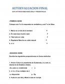 Filosofia AUTOEVALUACION FINAL