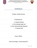 Portafolio de evidencias PONENCIA