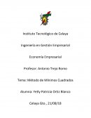 Metodo de Mínimos Cuadrados