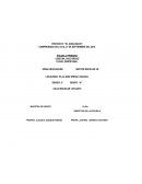 Proyecto de quinto grado