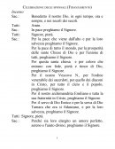 Celebrazione degli sponsali (Fidanzamento)